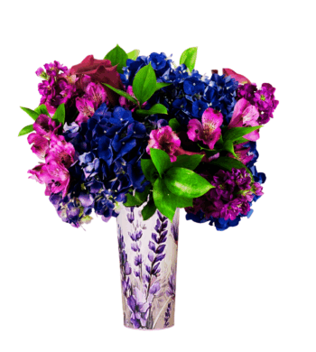 Lupine Vase 8 tall x 4 wide