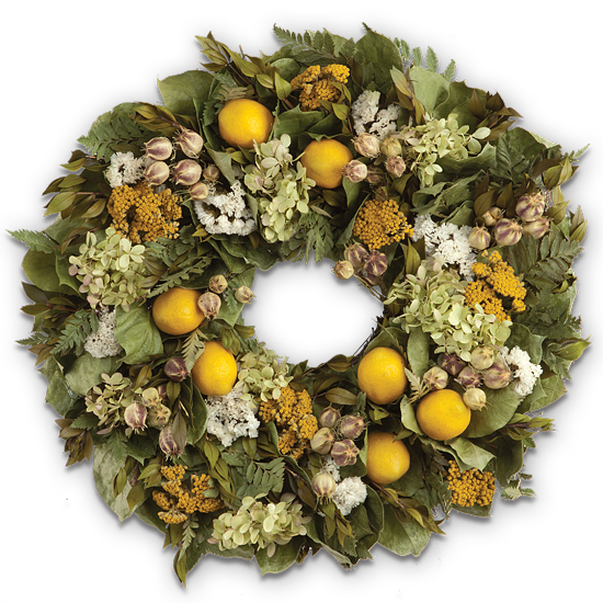 Lemon Wreath