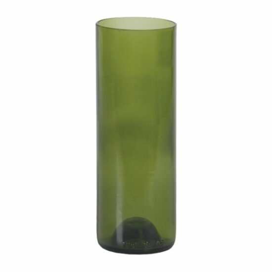100% Recycled Green Wine Bottle