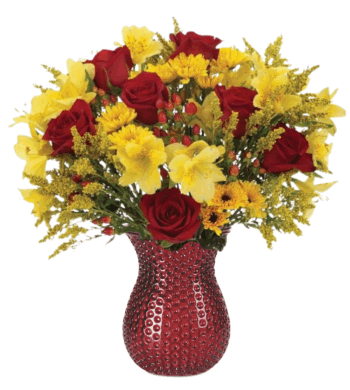 Fall Roses & Mums Bouquet