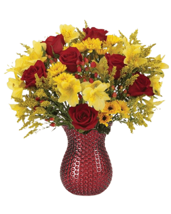 Fall Roses & Mums Bouquet