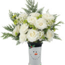 Snow Roses Bouquet