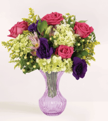 Easter Lisianthus & Chrysanthemums Bouquet