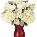 Valentine's Hydrangea & Rose Bouquet