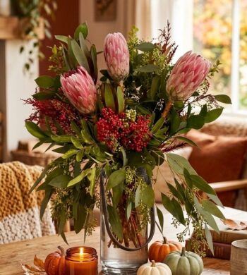 Berries & Proteas Bouquet