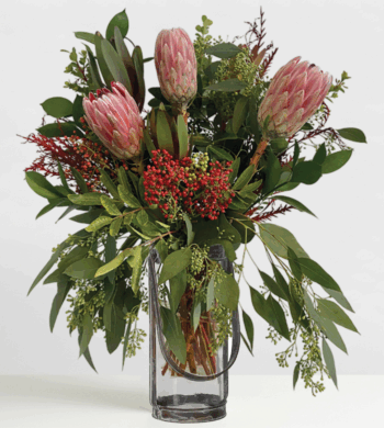 Berries & Proteas Bouquet