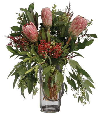 Berries & Proteas Bouquet