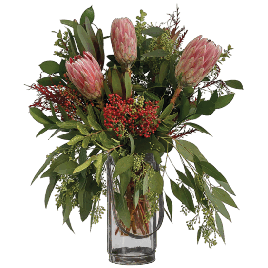 Berries & Proteas Bouquet