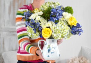 Blueberries and Sweet Cream Bouquet