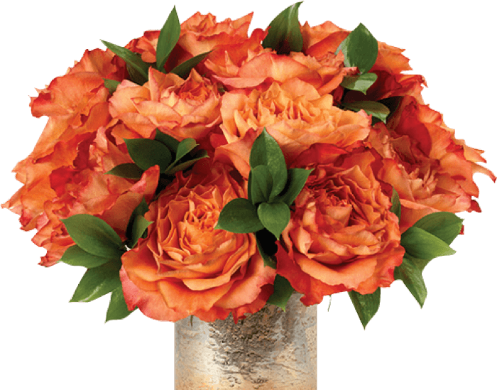 Corporate Orange Rose Gift Bouquet