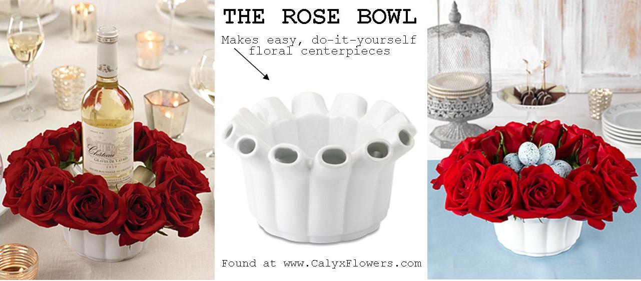 DIY Rose Bowl