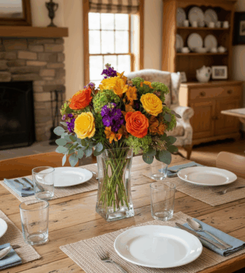 Frost & Flame Bouquet