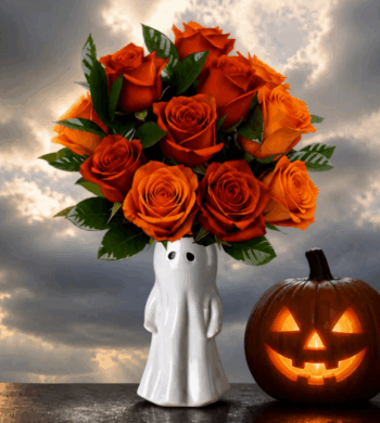Ghost Roses Bouquet 👻