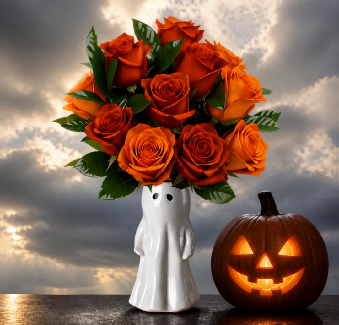 Ghost Roses Bouquet 👻