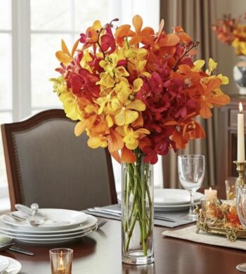 Autumn Glow Orchids - Calyx Flowers, Inc