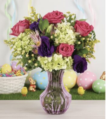 Easter Lisianthus & Chrysanthemums Bouquet