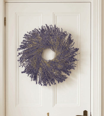 Lavender Wreath