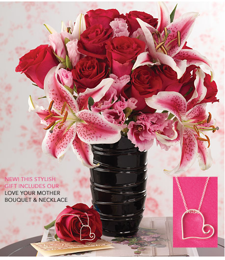 Exclusive Love Your Mother Bouquet + Necklace