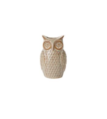 Ceramic Owl Vase
