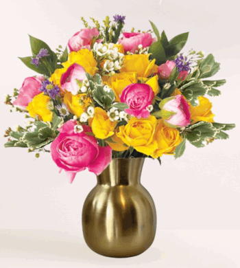 Spring Ranunculus & Roses Bouquet