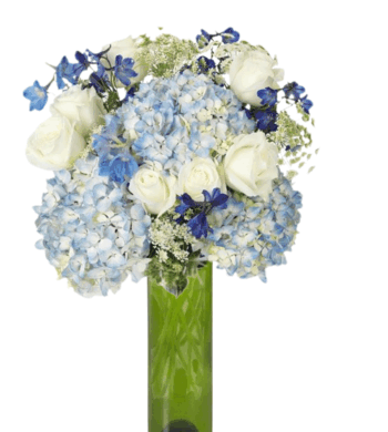 Snowfall Bouquet - Calyx Flowers, Inc