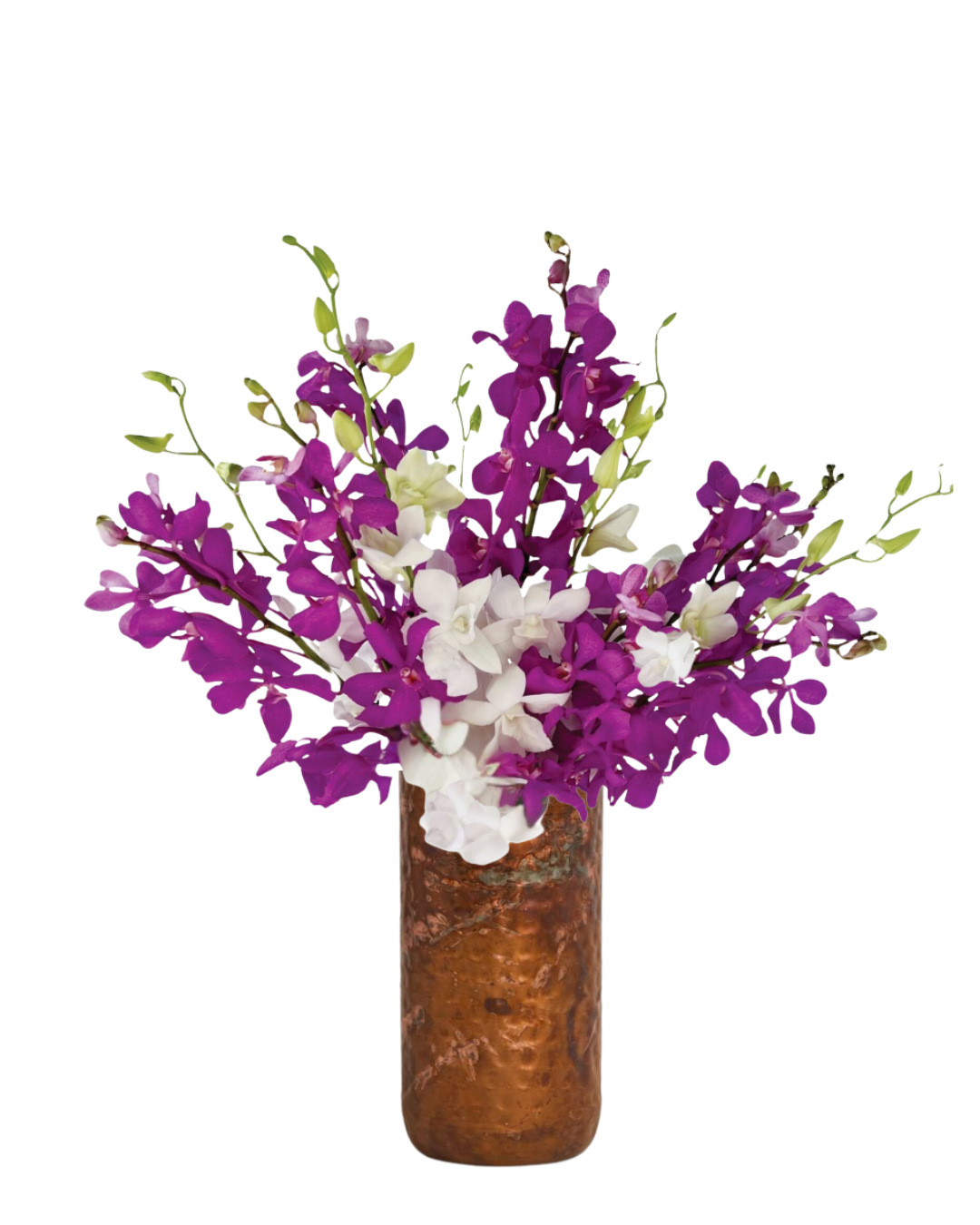 Purple and White Orchid Bouquet | Calyx Flowers