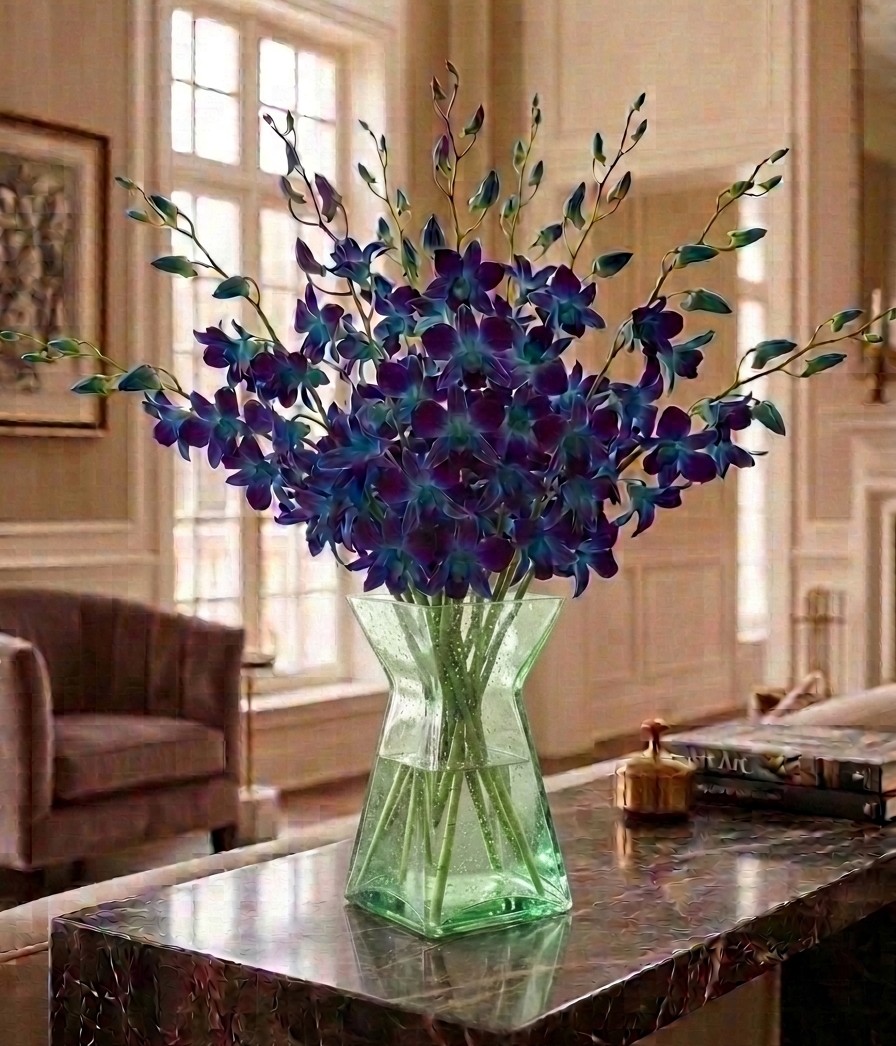 Stunning Sapphire Orchids