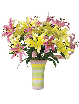 Summertime Lilies by Calyx Flowers