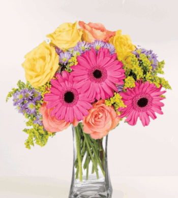 Gerbera and Roses Bouquet