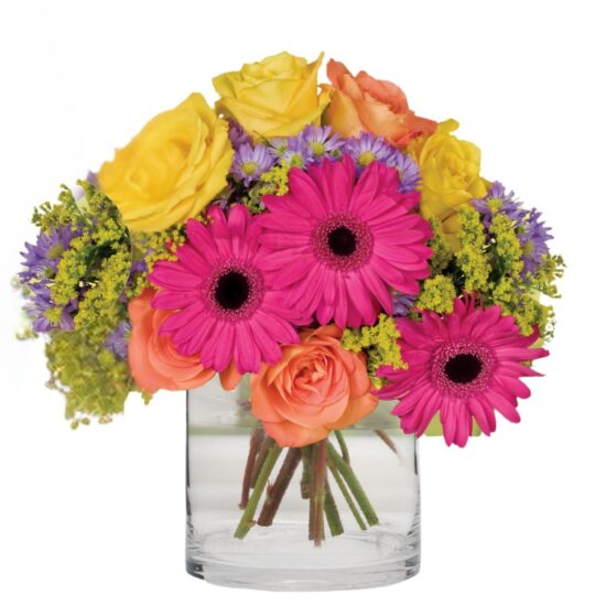 Gerbera and Roses Bouquet