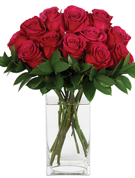 Festive Red Roses